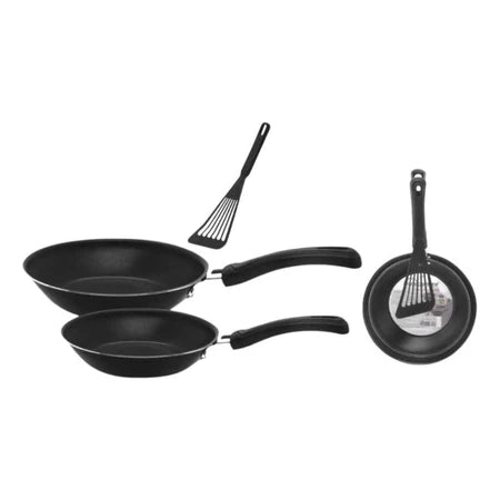 Kit 3 Frigideiras Antiaderentes com Teflon Premium