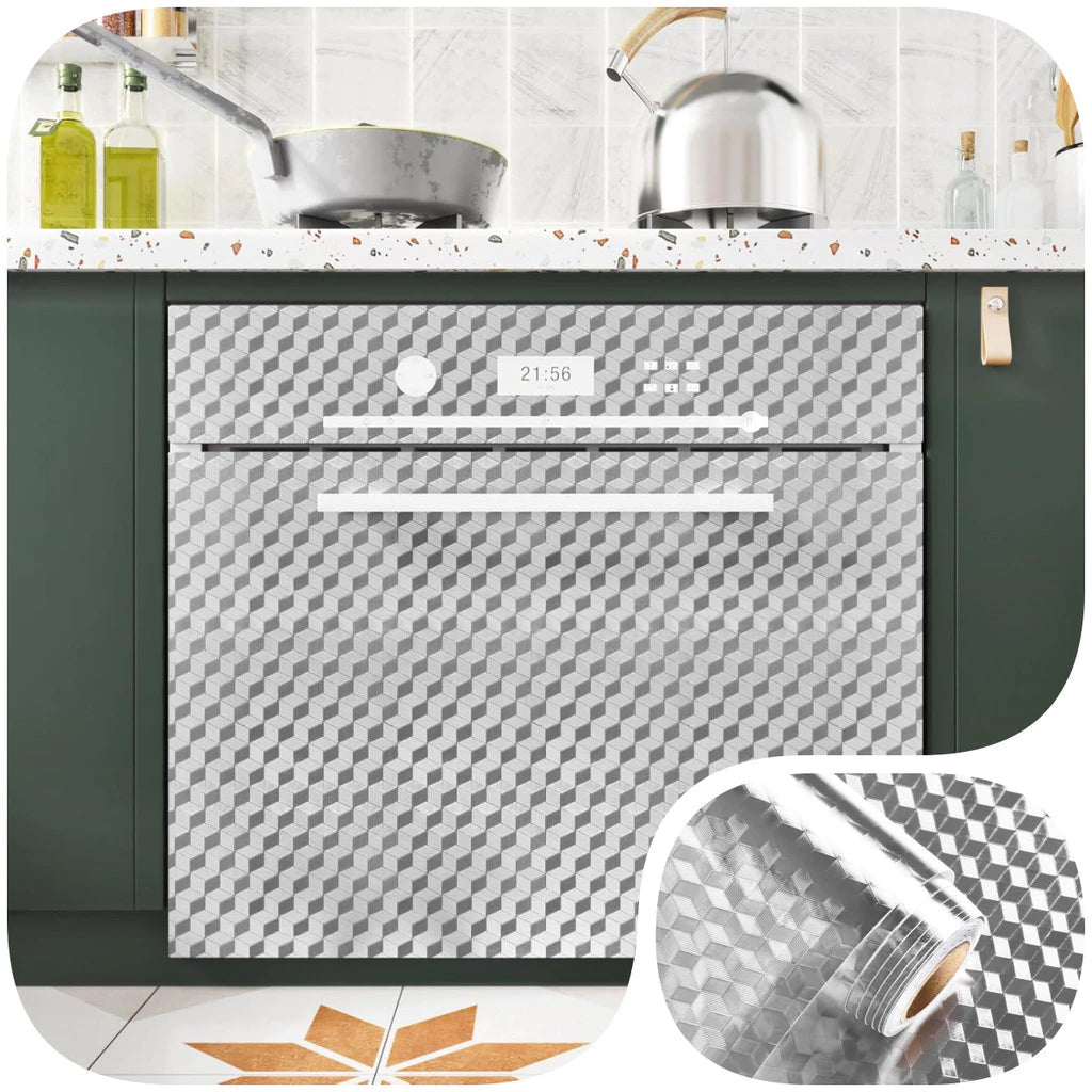 StickClean - Adesivos Impermeáveis à Prova D'água e Óleo Para Cozinha - Entrega Grátis