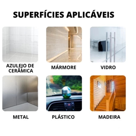EasyGrip - Fita Dupla Face Extra Forte Transparente de NanoGel e Silicone - Entrega Grátis