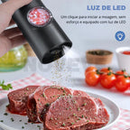 EletricGrinder - Moedor Elétrico de Temperos Com Níveis de Moagem Fino ou Grosso - Entrega Grátis