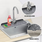 MetClean - Protetor de Torneira Com Drenagem Automática - Entrega Grátis
