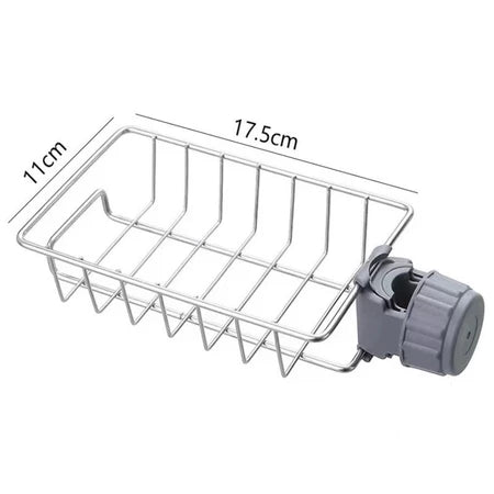 CrepClean - Suporte Prendedor de Torneira Organizador Para Pia - Entrega Grátis