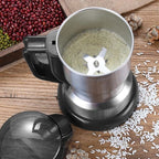 InoxGrinderPro - Moedor de Café e Grãos Profissional Super Potente 8 Lâminas em Aço Inox Premium - Entrega Grátis