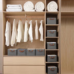 EcoBox - Caixas Organizadoras de Roupas Dobráveis Resistentes e Duráveis - Entrega Grátis