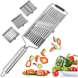 SliceMax - 4 em 1 Fatiador de Legumes Multiuso – O jeito mais rápido e seguro de preparar seus alimentos