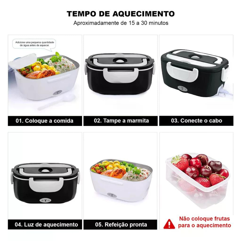 HotBox - Marmita Elétrica Bivolt - Entrega Grátis