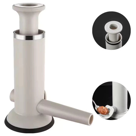 InoxMix - Kit Máquina de Encher Linguiça Caseira + Funil - Entrega Grátis