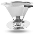 PraticCoffee - Filtro Coador de Café de Aço Inox Reutilizável - Entrega Grátis