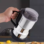 InoxGrinderPro - Moedor de Café e Grãos Profissional Super Potente 8 Lâminas em Aço Inox Premium - Entrega Grátis