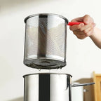 InoxFry - Fritadeira Profunda de Aço Inoxidável 1300ml Com Cesto de Fritura e Pinças Para Alimentos - Entrega Grátis