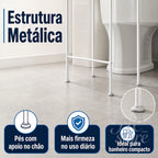 PratFlex - Prateleira Organizadora Multifuncional Com 3 Andares Para Banheiro - Entrega Grátis