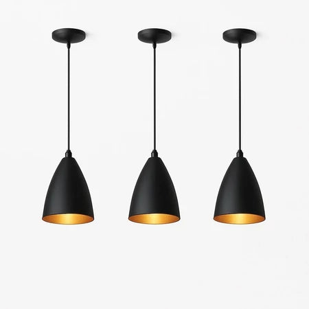 Kit 3 Luminaria Modernas Pendentes Sala Jantar De Teto