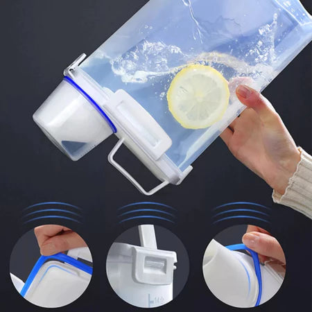 Potes Herméticos Com Medidor Integrado Para Alimentos e Condimentos - Entrega Grátis