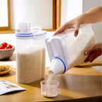 Potes Herméticos Com Medidor Integrado Para Alimentos e Condimentos - Entrega Grátis