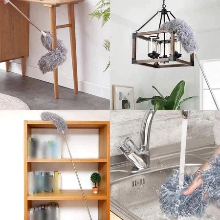 CleanFlex - Espanador de 2,8M Perfeito Para Limpezas no Alto - Entrega Grátis