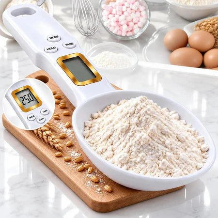 ChefPro - Colher Digital de Pesar 0,1-500g Com Display LCD - Entrega Grátis