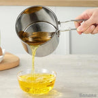 InoxFry - Fritadeira Profunda de Aço Inoxidável 1300ml Com Cesto de Fritura e Pinças Para Alimentos - Entrega Grátis