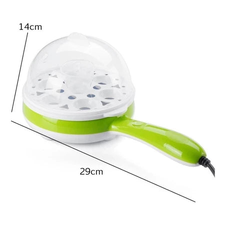 PanFlex - Frigideira Elétrica Antiaderente Com Suporte para Cozinhar até 14 Ovos - Entrega Grátis
